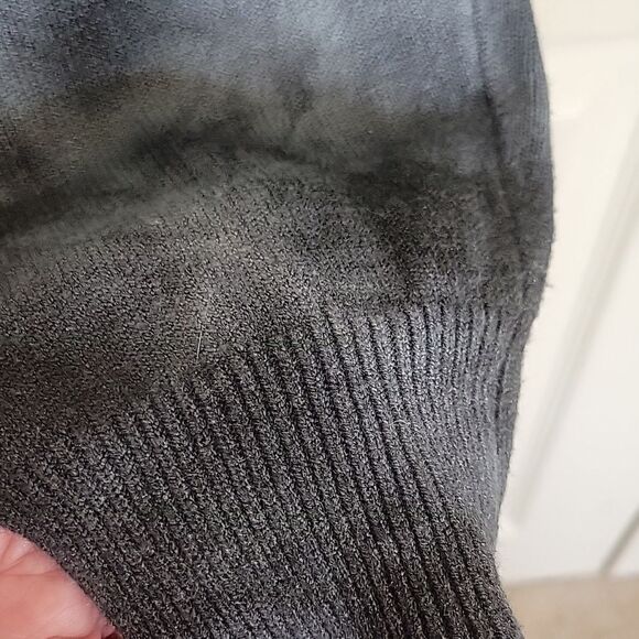 OLIVACEOUS Gray Modal Blend Knit Joggers Size Medium - Picture 3 of 7